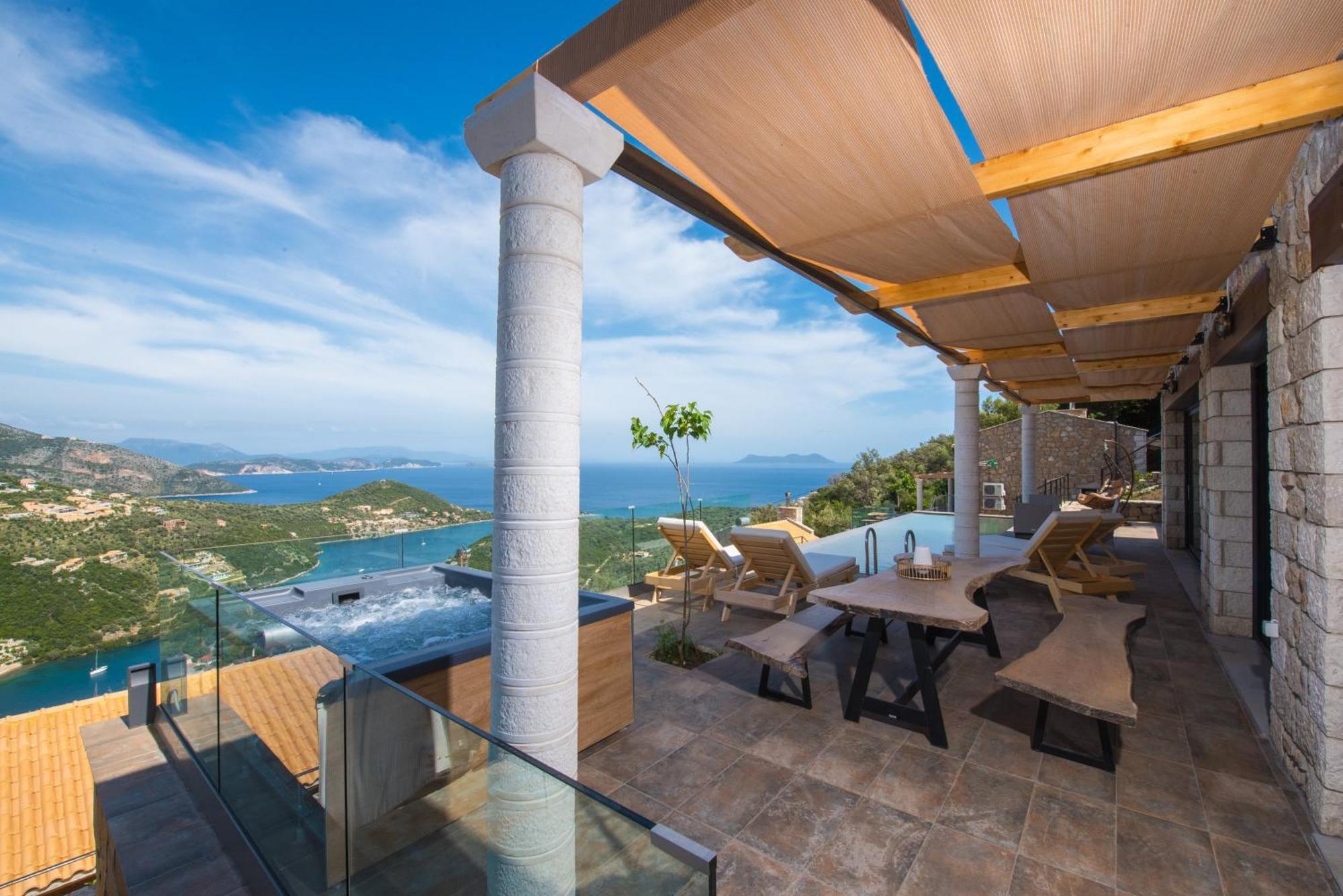 Sivota Lefkas Luxury Villas Esterno foto