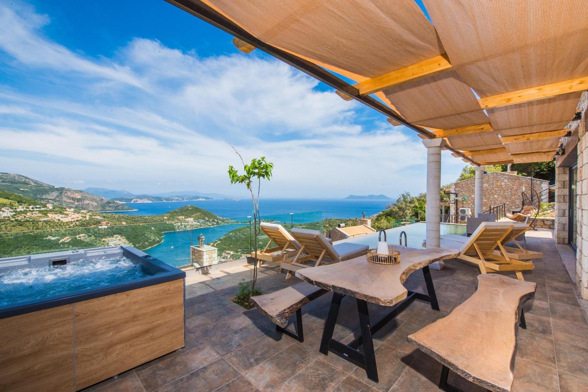 Sivota Lefkas Luxury Villas Esterno foto